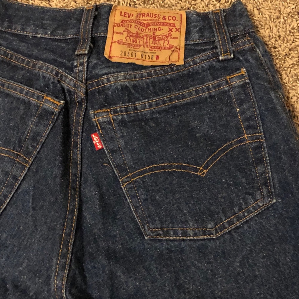 Vintage 80s 90s high waist mom jeans button fly